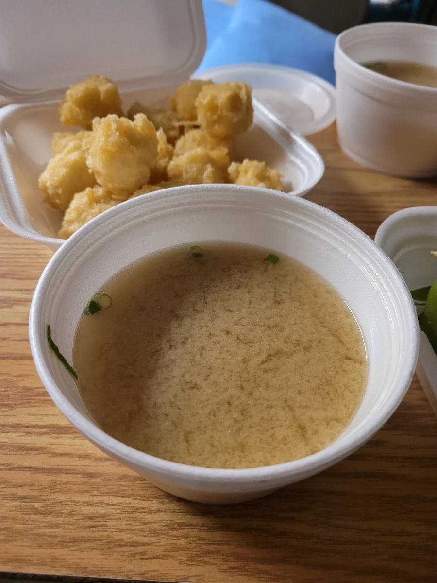 Miso Soup 味噌汁, Bluefin Sushi